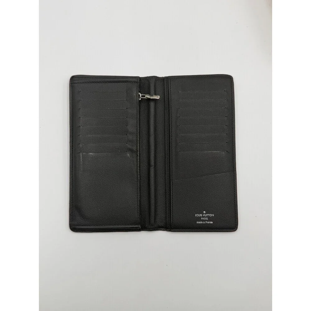 Louis Vuitton Brazza Damier Graphite Alps Sticker Wallet Men's Limited Edition